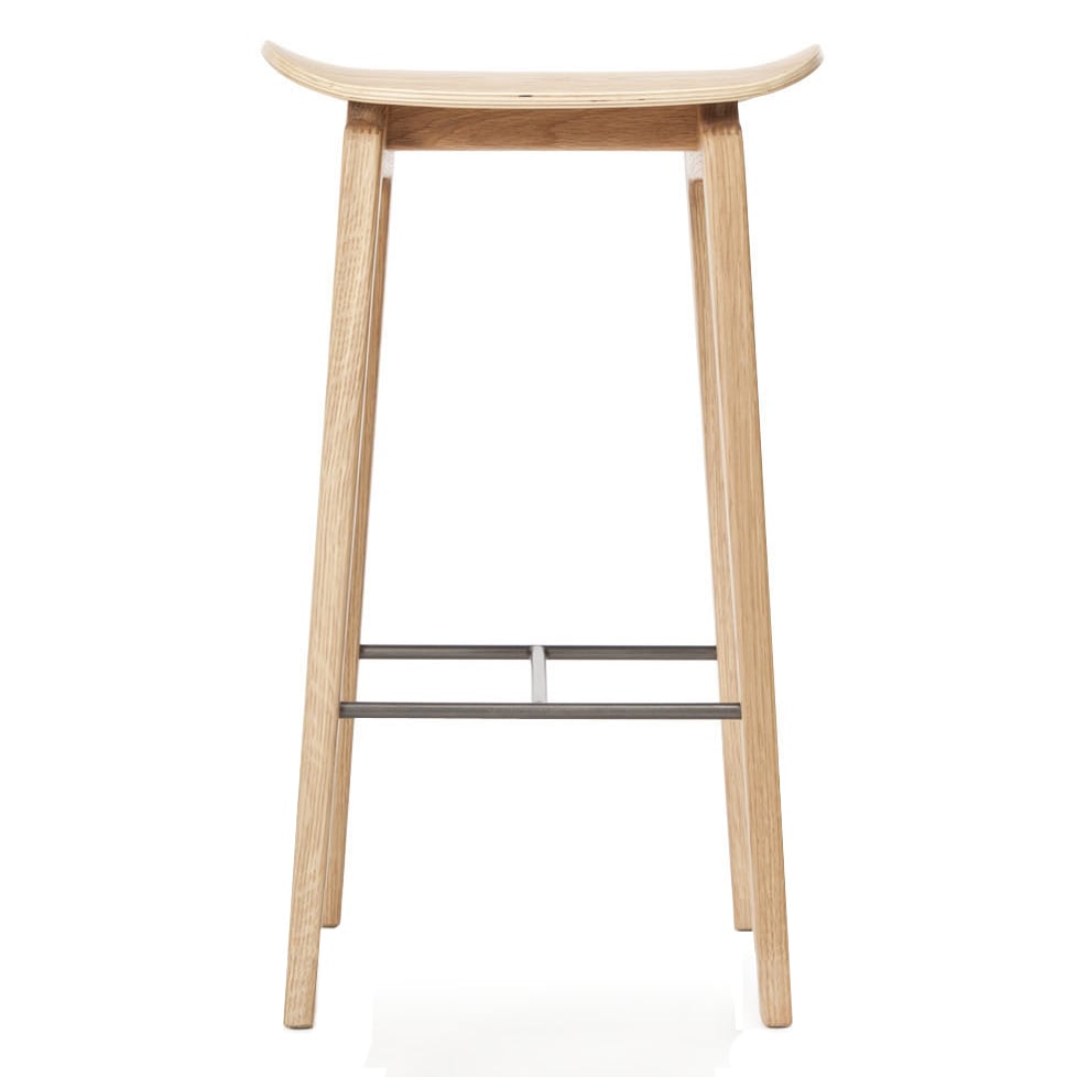 NORR11 NY11 barkruk 65 cm Eikenhout | Scandinavisch Interieur | Barstoelen | Bruin