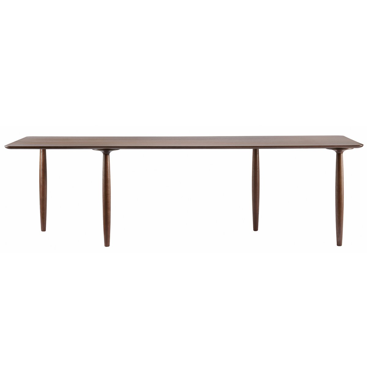 NORR11 Oku eettafel 250 cm Dark smoked oak