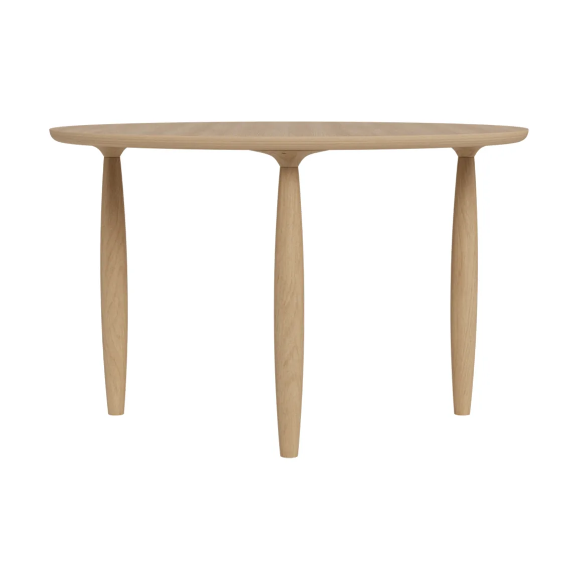 Oku eettafel, Naturel eiken, Ø120 cm NORR11