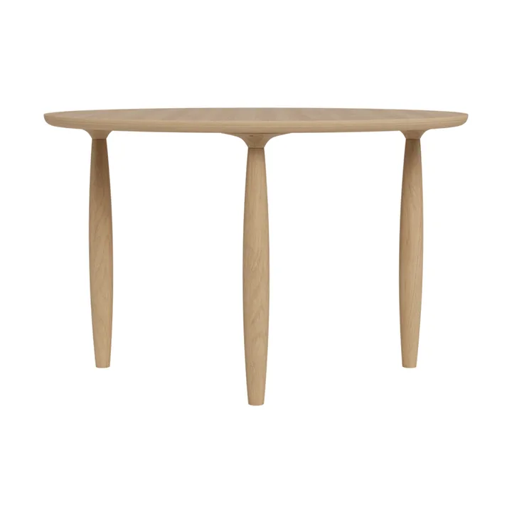 Oku eettafel - Naturel eiken, Ø120 cm - NORR11