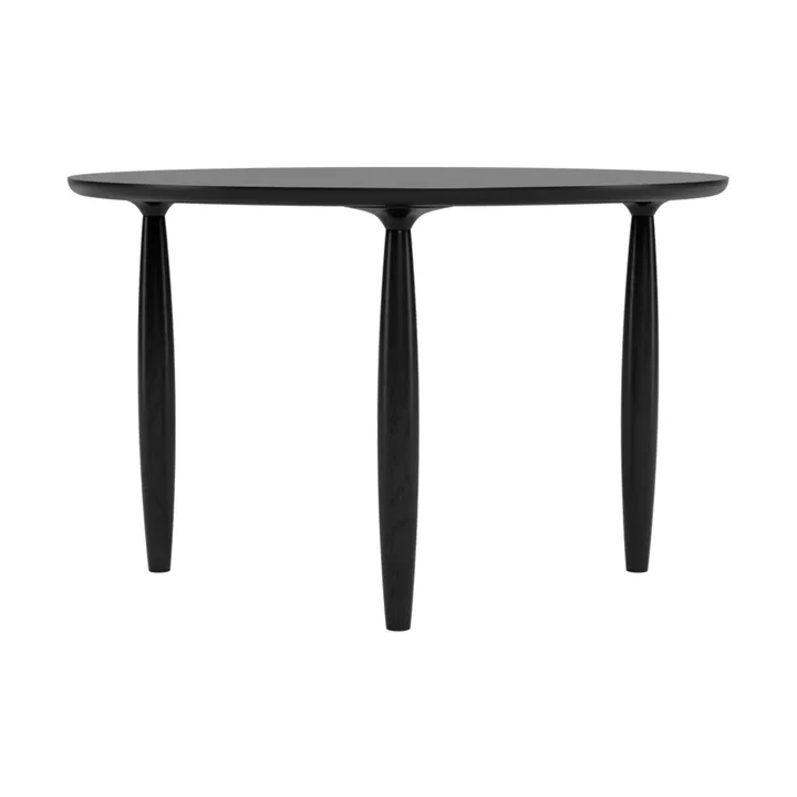 Oku eettafel - Zwart eiken, Ø120 cm - NORR11