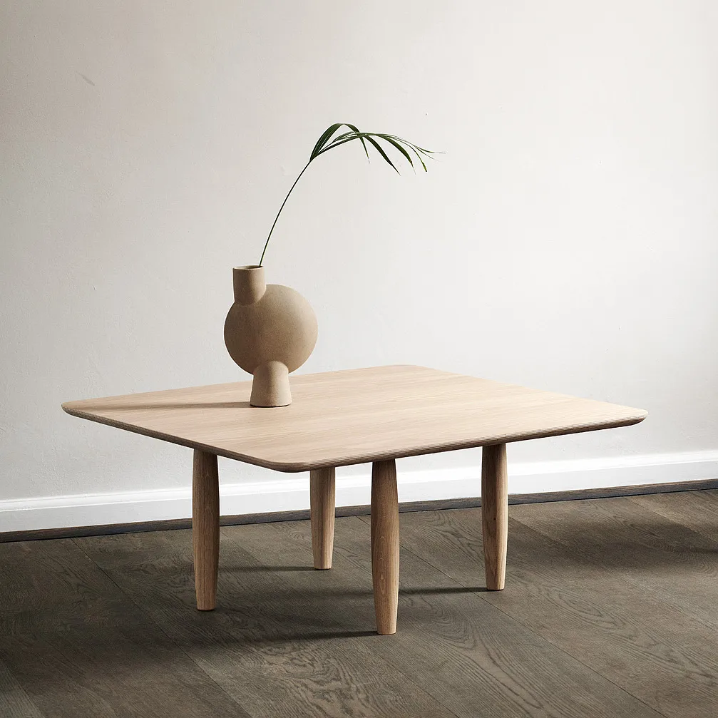 Oku salontafel, Eikenhout, 80 cm NORR11