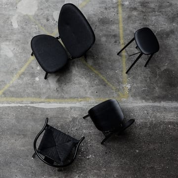 Shanghai stoel zwartgebeitst essen - Zwart - NORR11