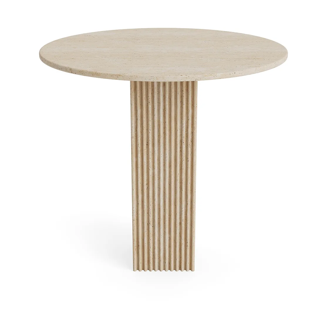 Soho eettafel, Beige, Ø80 cm NORR11