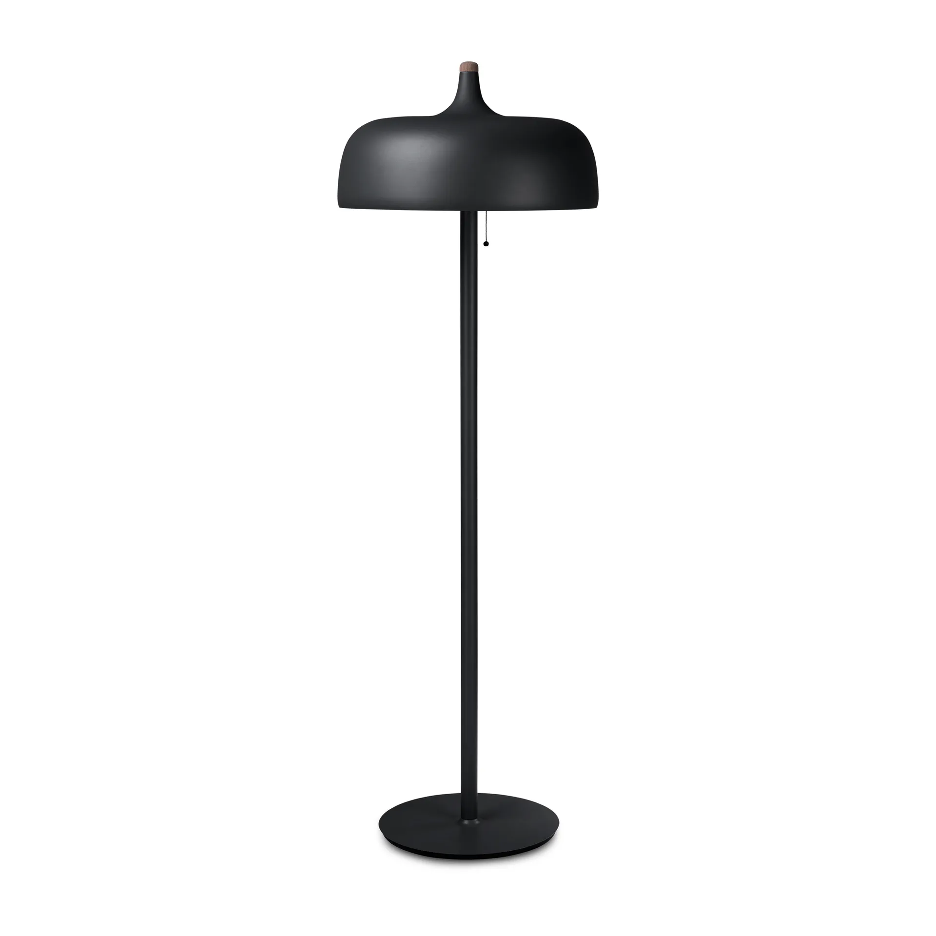 Acorn vloerlamp, Matzwart Northern