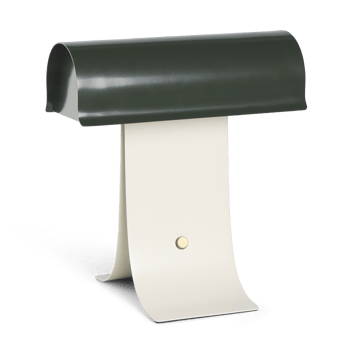 Archive tafellamp 25 cm. - Dark green light grey - Northern