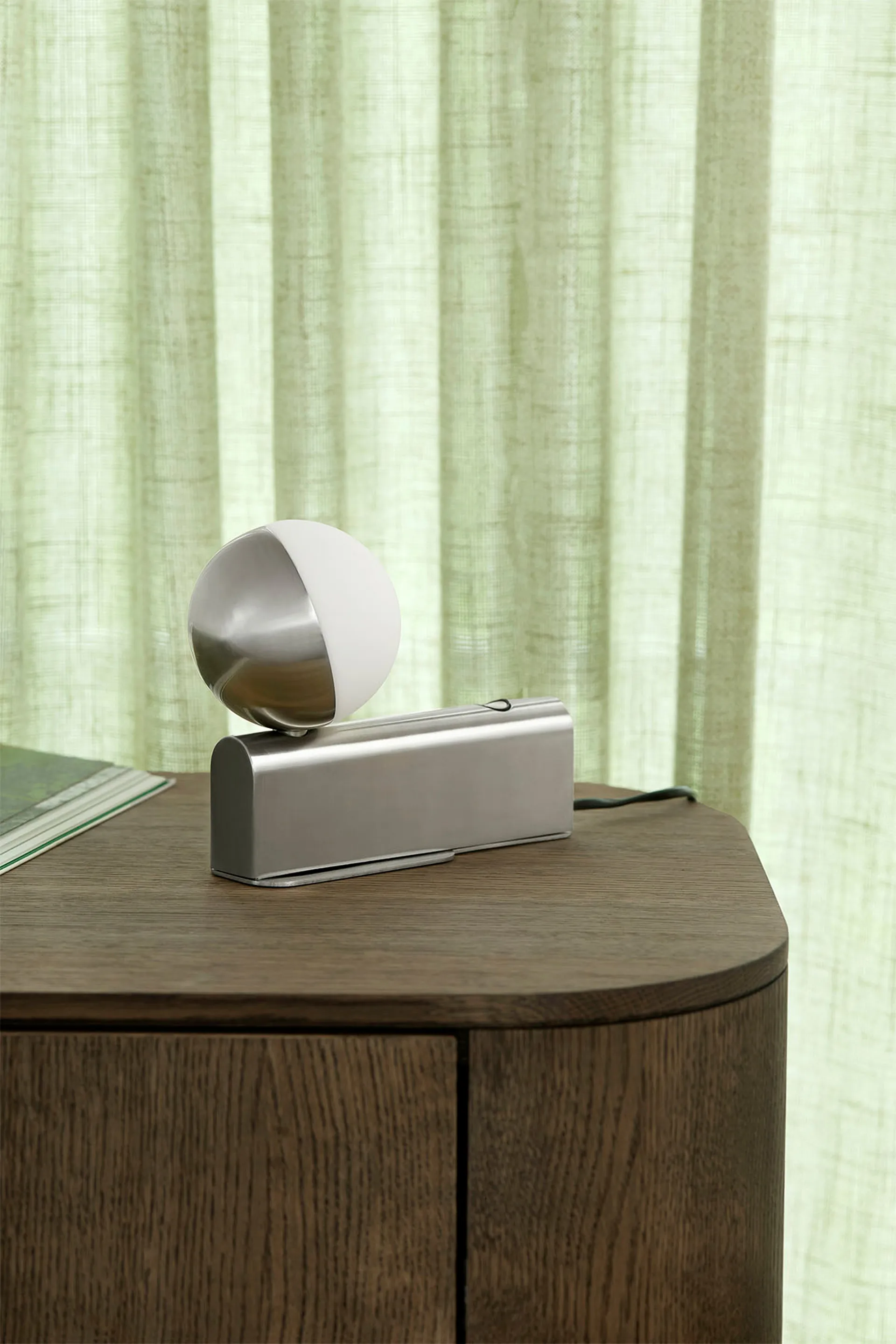 Balancer mini muur- en tafellamp, Steel Northern