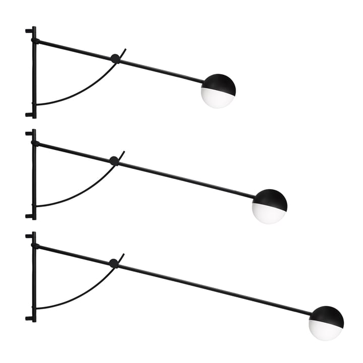 Balancer wandlamp, Zwart Northern
