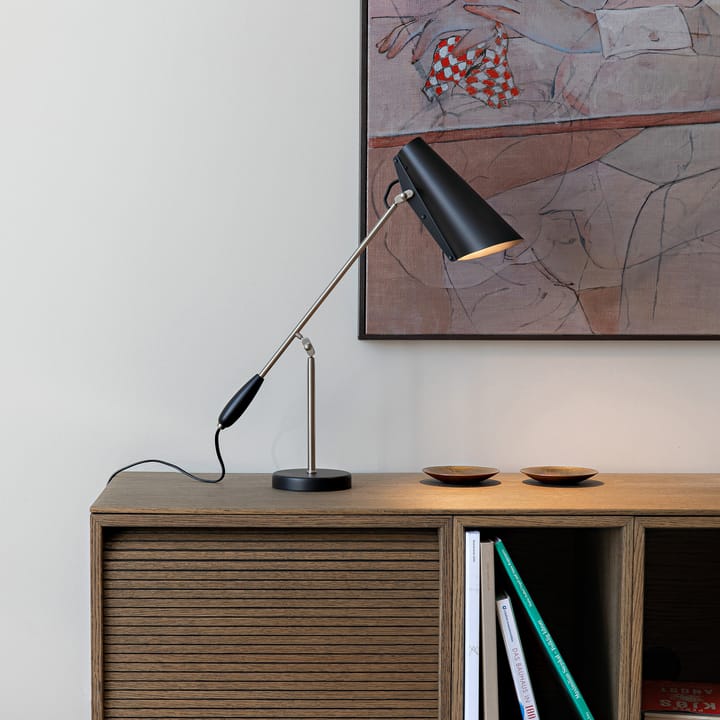 Birdy tafellamp, black-steel Northern