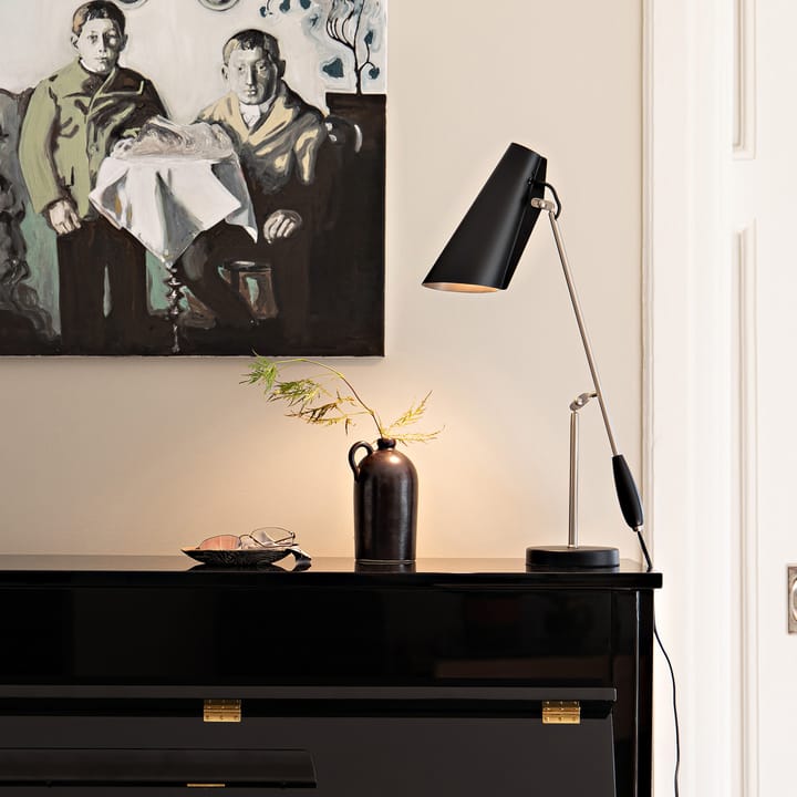 Birdy tafellamp, black-steel Northern
