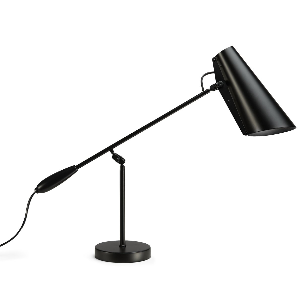 Northern Birdy tafellamp zwart | Scandinavisch Interieur | Bureau- & tafellampen | Zwart