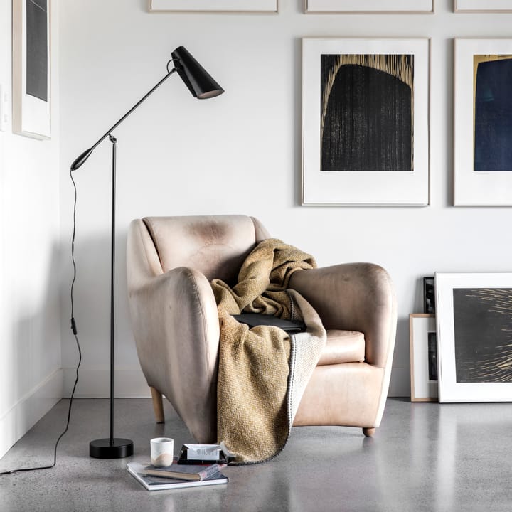 Birdy vloerlamp, zwart Northern
