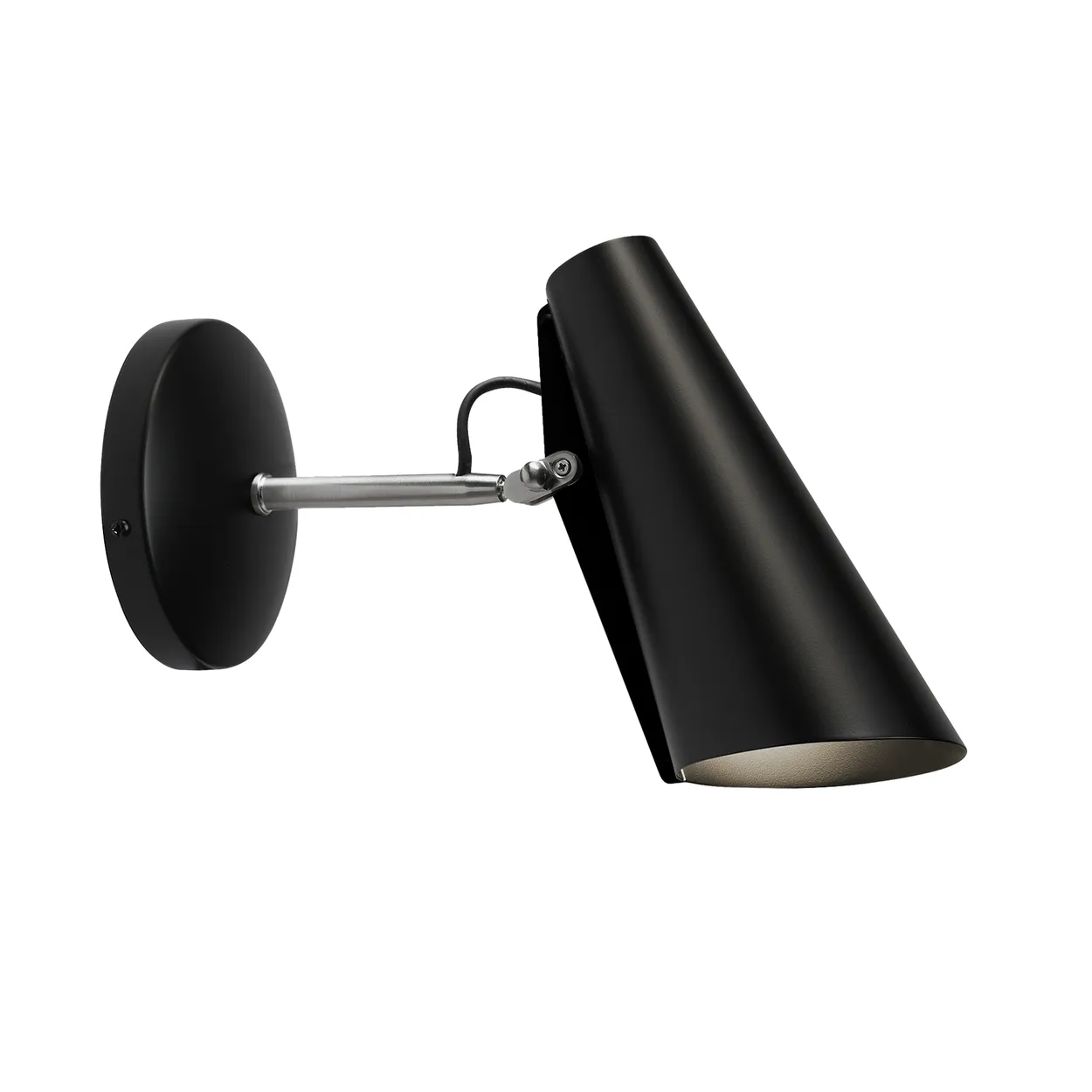 Northern Birdy wandlamp klein Black-steel
