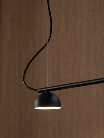 Blush Rail 5 plafondlamp - Zwart mat - Northern