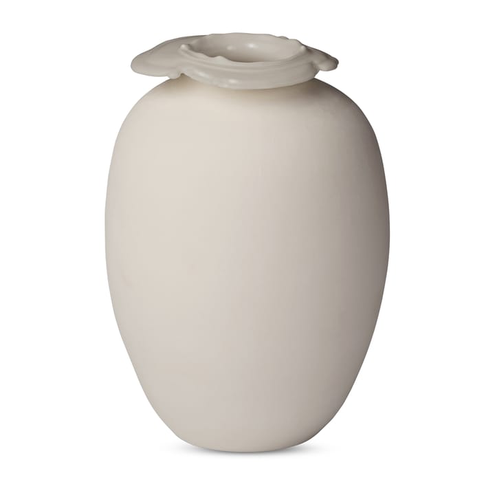Brim vaas 18 cm kandelaar - Beige - Northern