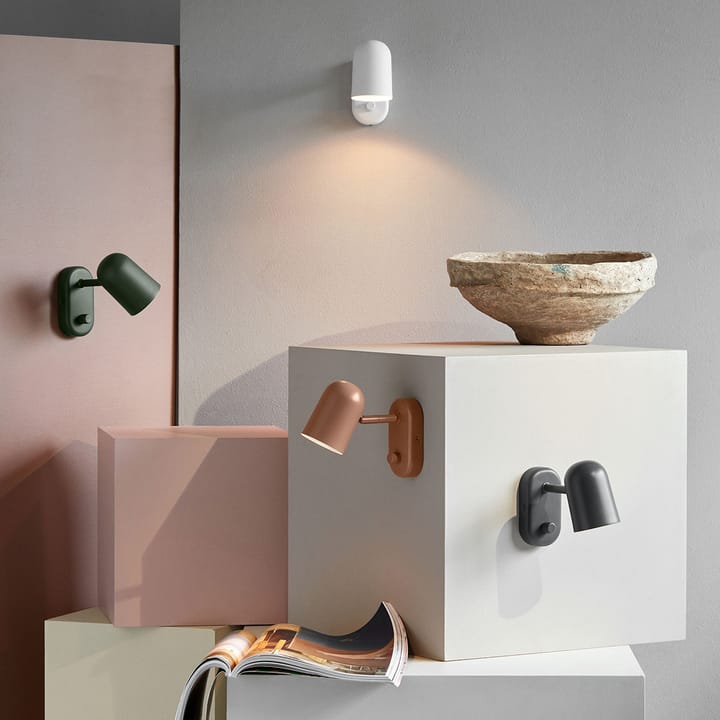 Buddy wandlamp, Donkergroen Northern