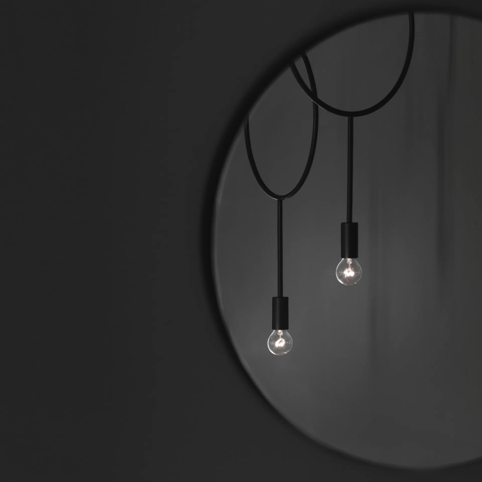 Circle hanglamp, zwart Northern