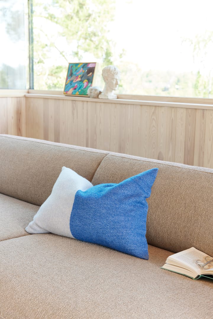 Echo kussenhoes 40x60 cm, Vertical blue Northern