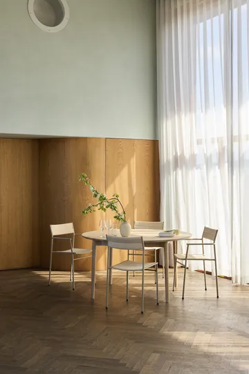 Expand eettafel Ø140 cm - Licht geoliede eik - Northern