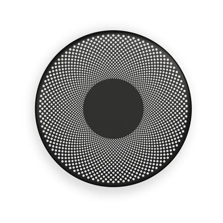 Glint wandlamp Ø25 cm - Zwart - Northern