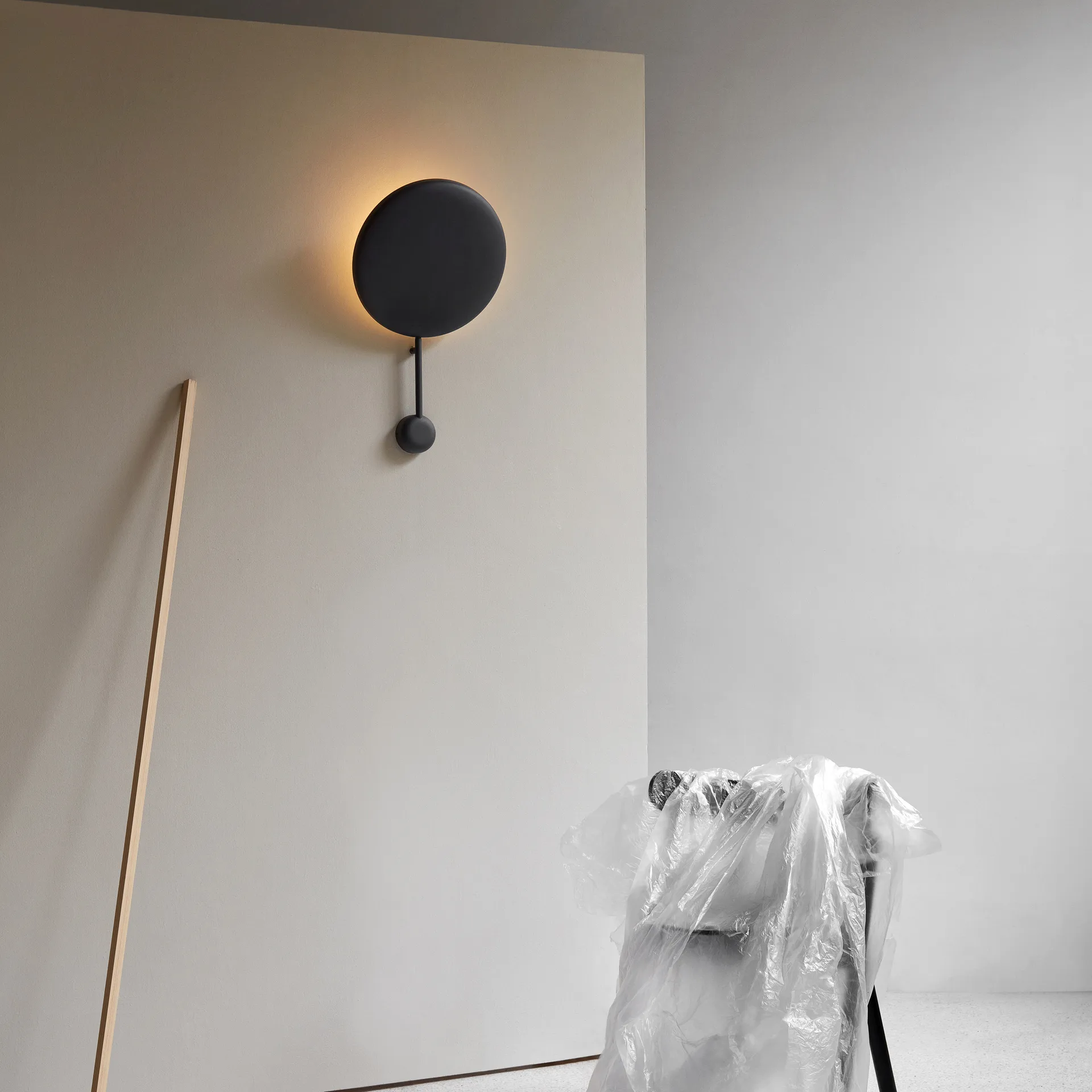 Ink muurlamp, Zwart Northern