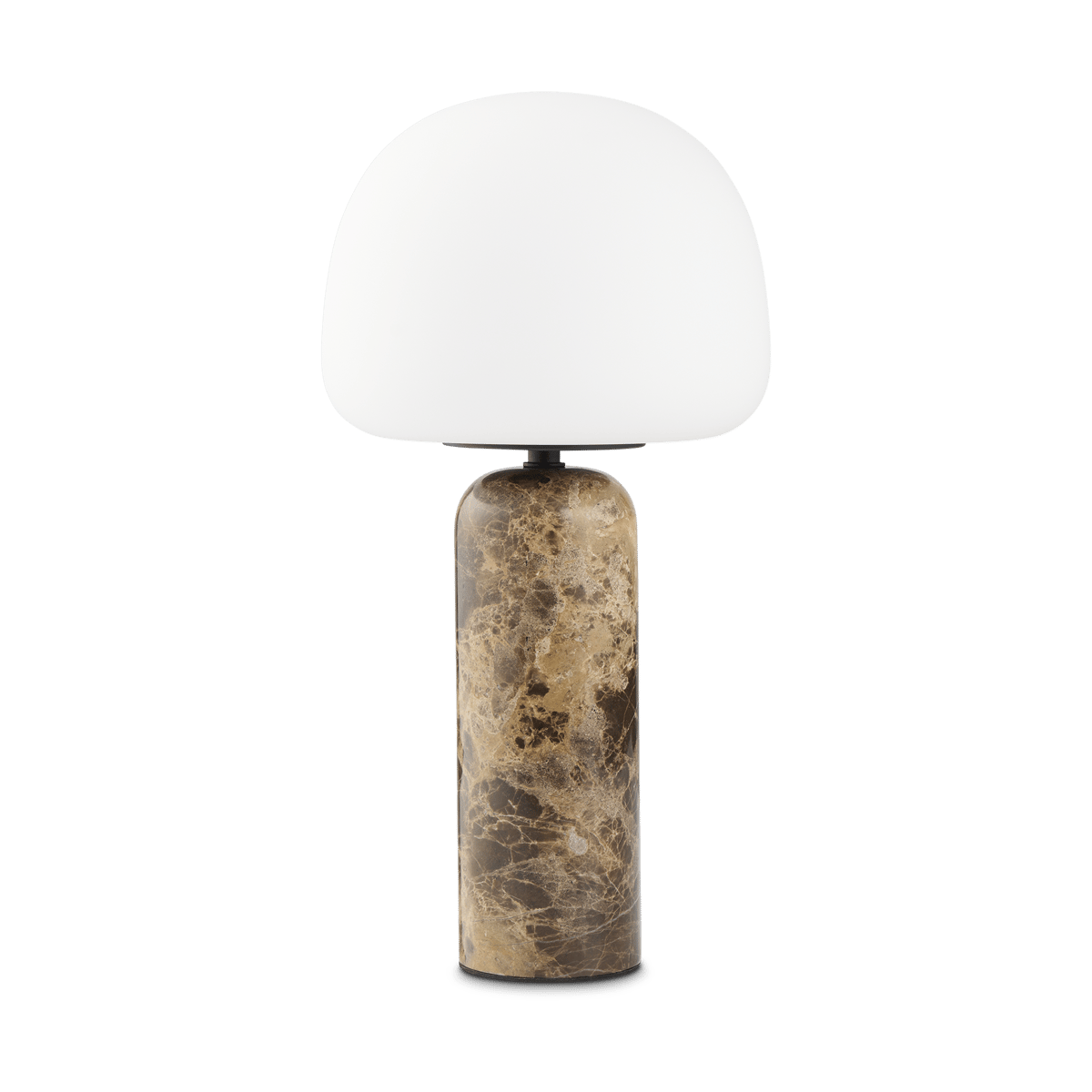 Northern Kin tafellamp 40 cm. Brown marble