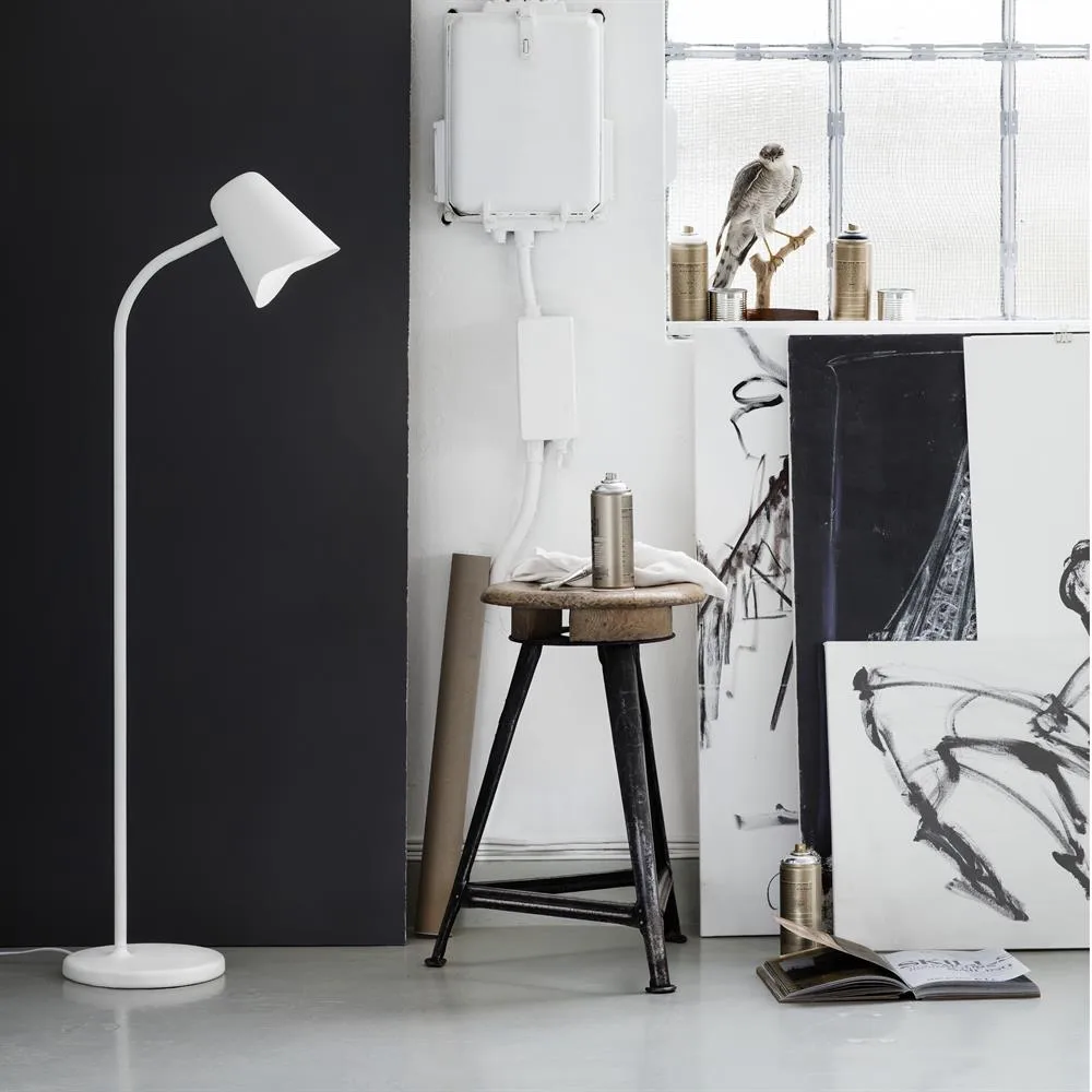 Me vloerlamp, wit Northern