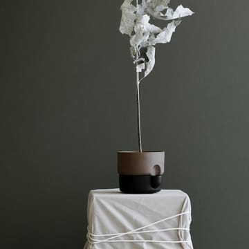 Oasis zelfwaterende bloempot klein Ø15 cm - Zwart - Northern