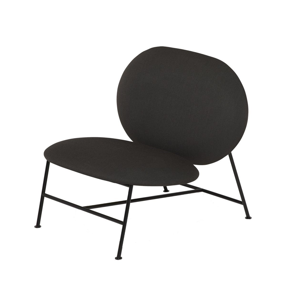 Northern Oblong loungestoel donkergrijs | Scandinavisch Interieur | Stoelen | Grijs