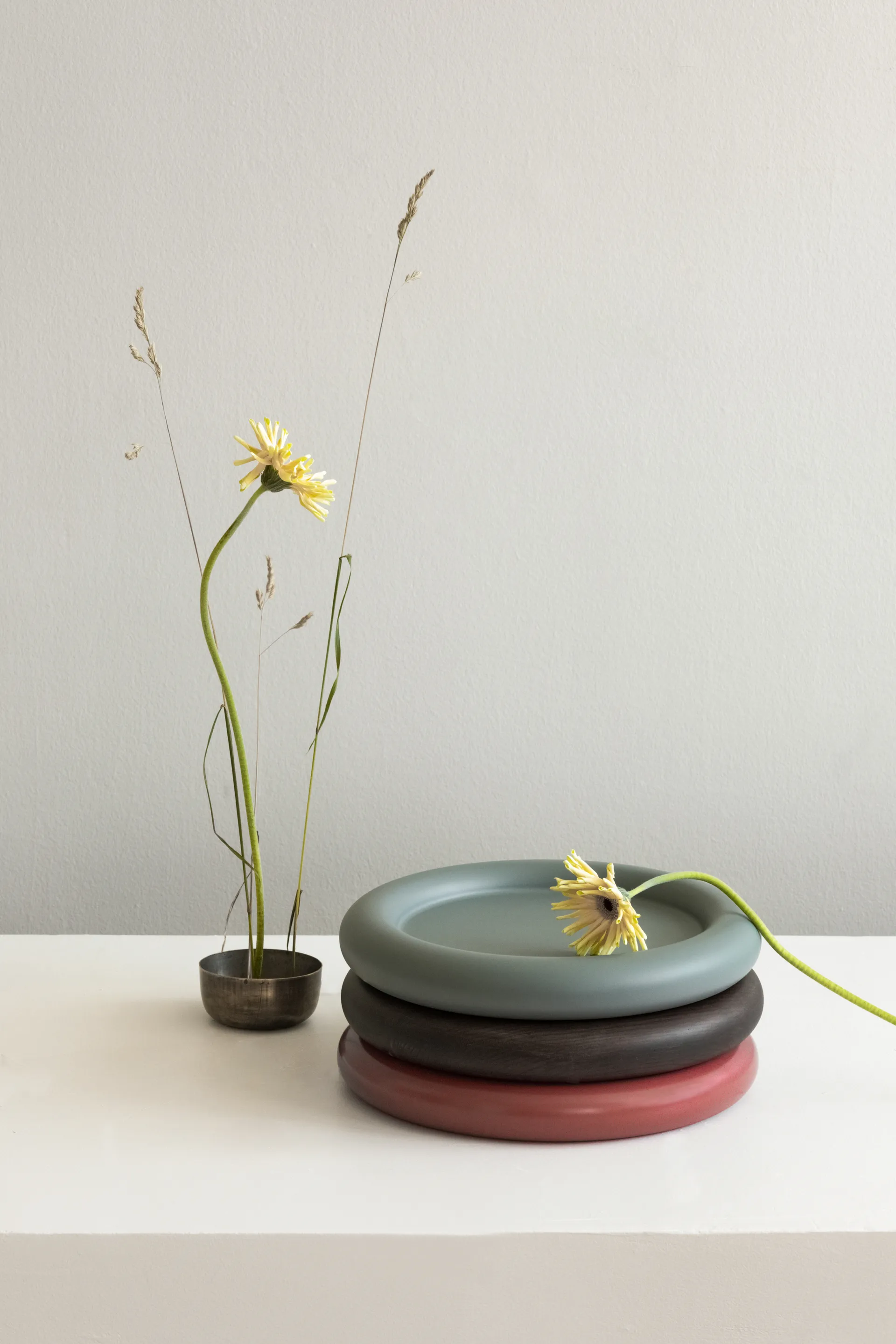 Observe dienblad Ø32 cm, Dusty green Northern