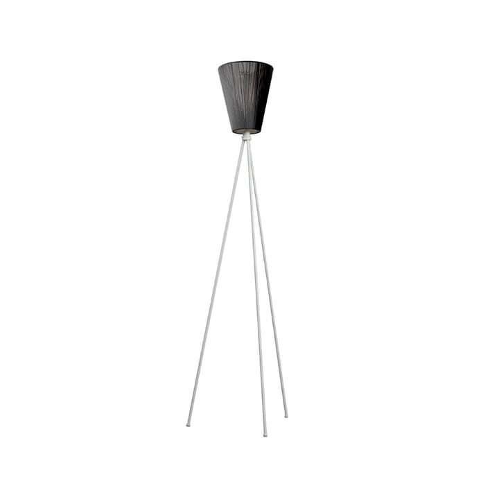 Oslo Wood Vloerlamp - black, lichtgrijs onderstel - Northern