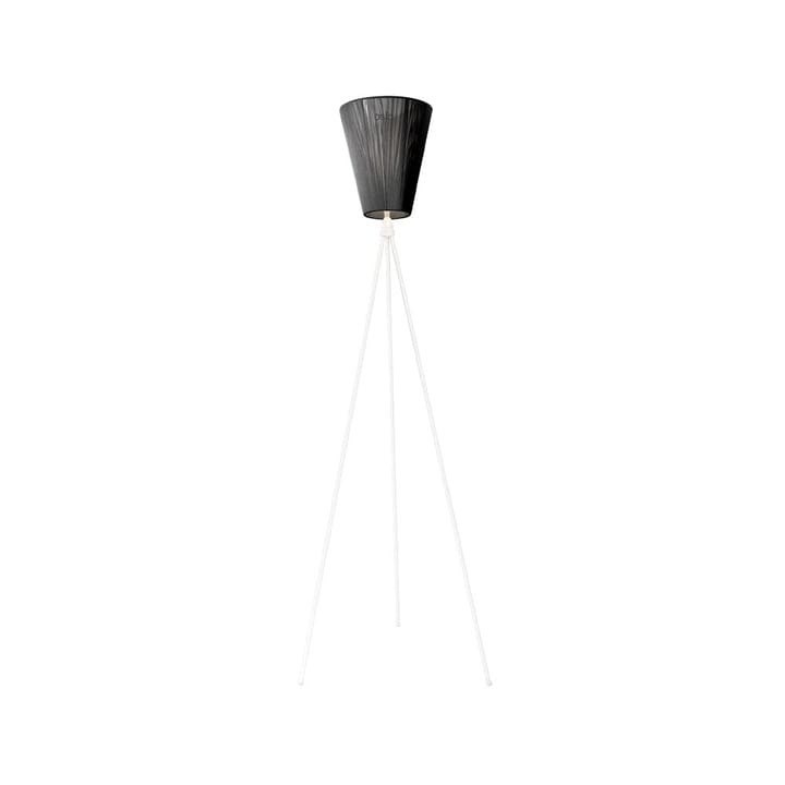 Oslo Wood Vloerlamp - black, matwit onderstel - Northern