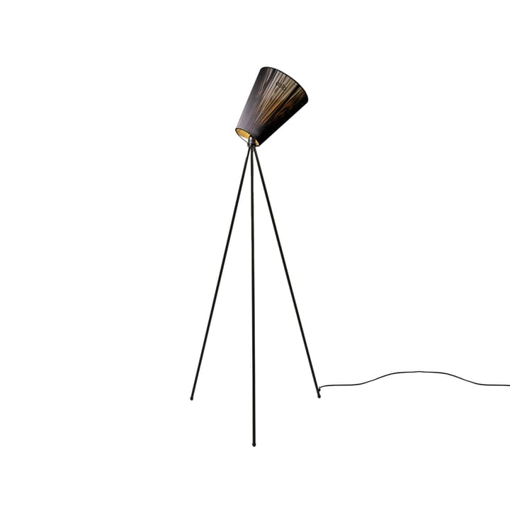 Oslo Wood Vloerlamp - black, matzwart onderstel - Northern