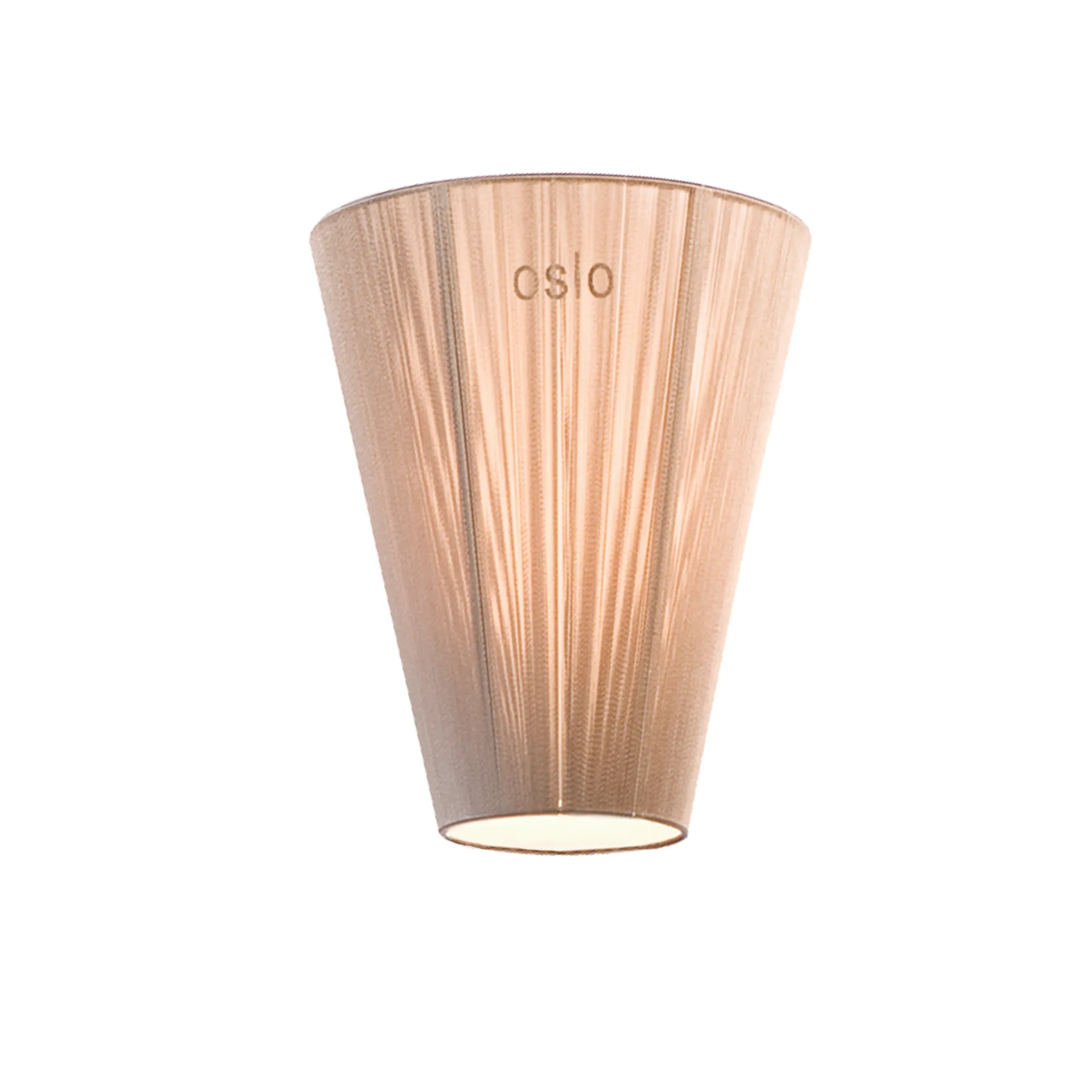 Oslo Wood vloerlamp kap, beige Northern
