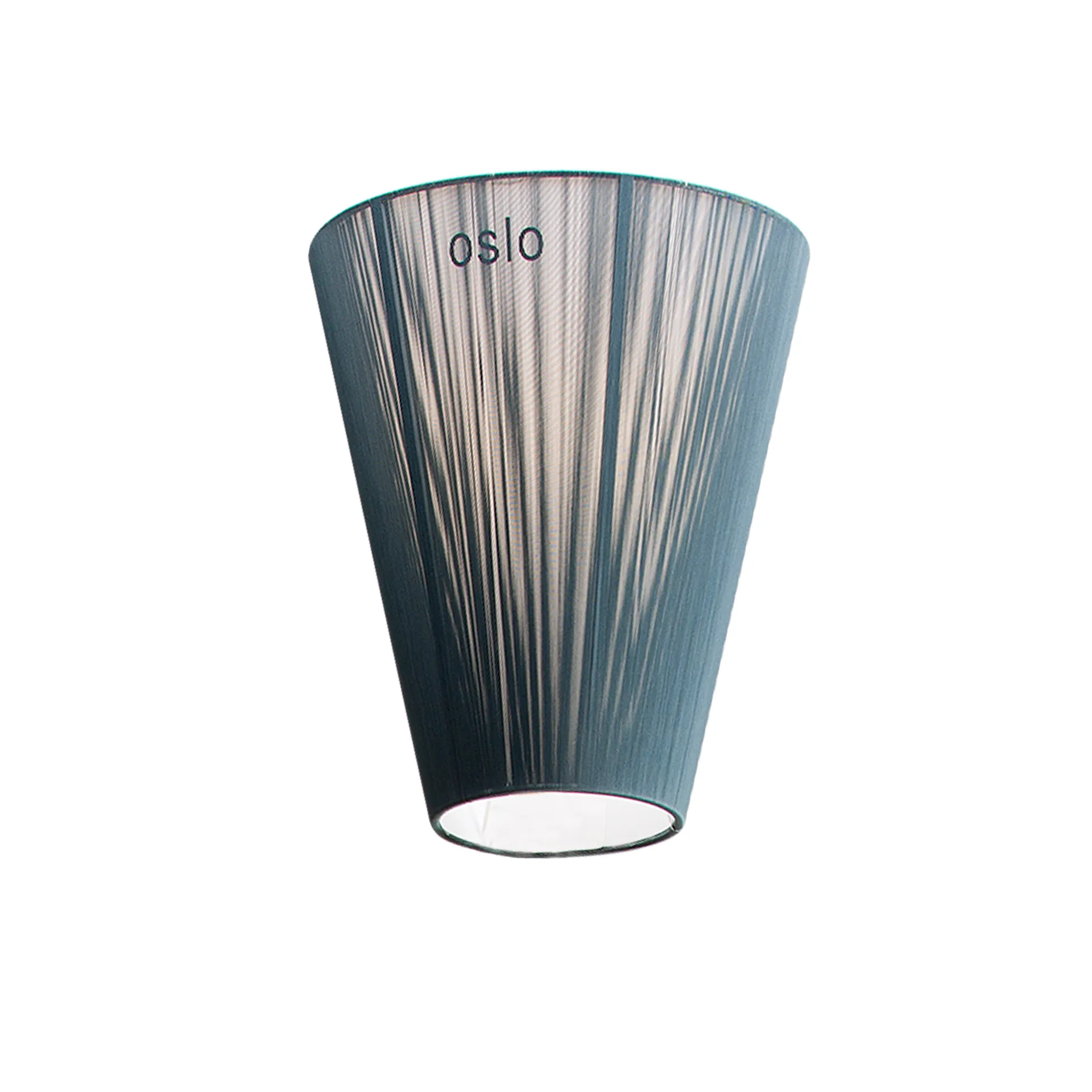 Oslo Wood vloerlamp kap, groen Northern