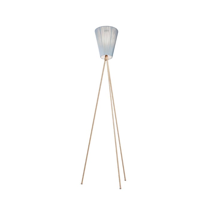 Oslo Wood Vloerlamp - light blue, beige onderstel - Northern