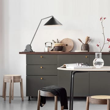 Pal kruk met rotan zitting - licht eiken - Northern