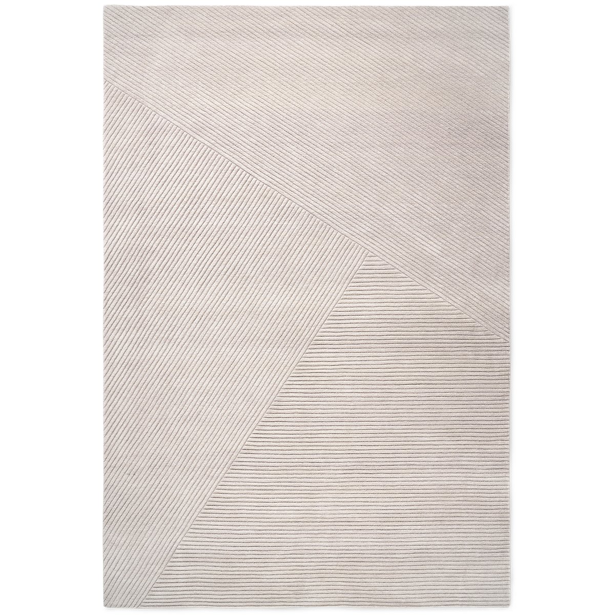 Northern Row vloerkleed groot 200x300 cm Lichtgrijs