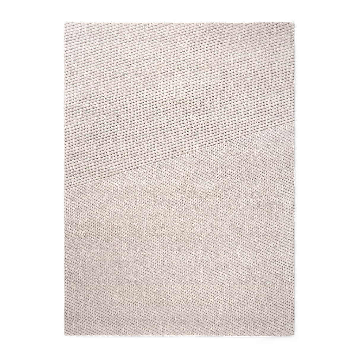 Northern Row vloerkleed medium 170x240 cm Lichtgrijs