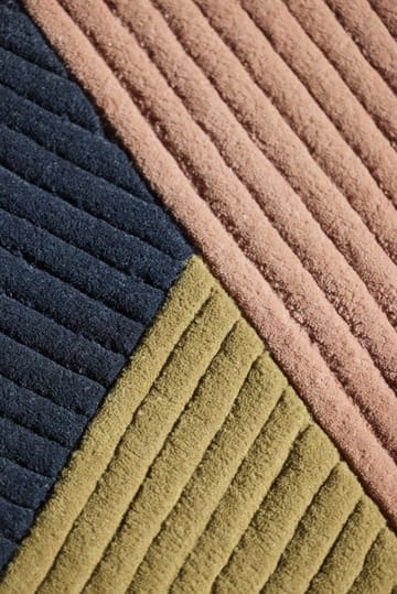 Row vloerkleed rond Ø200 cm - Trio - Northern