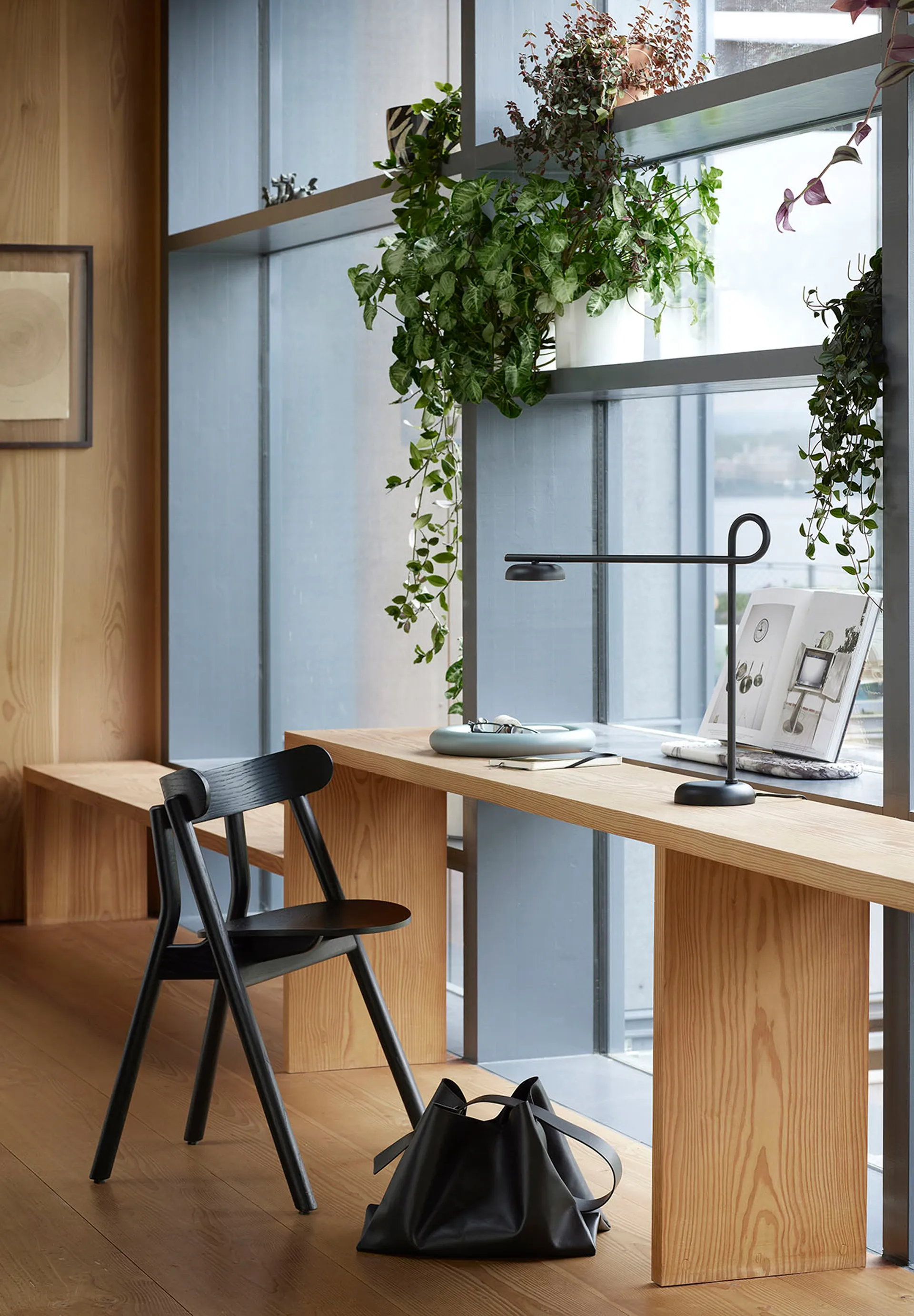 Salto tafellamp, Zwart Northern