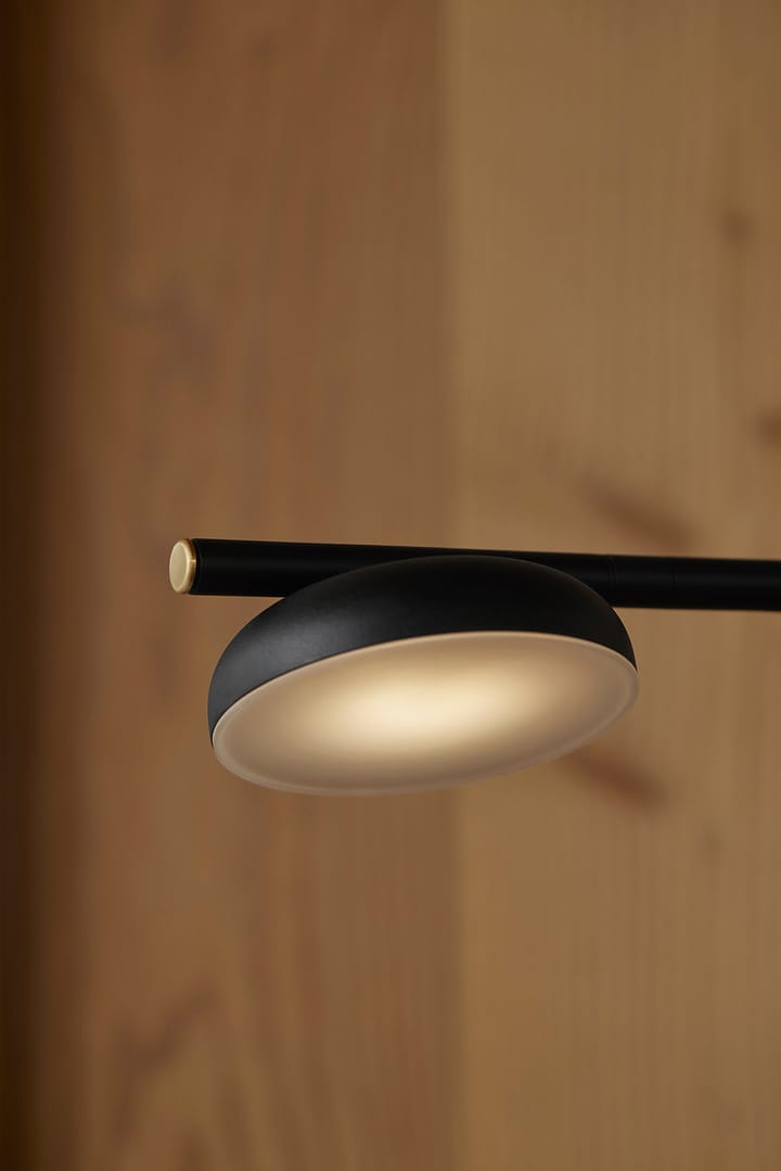 Salto vloerlamp, Zwart Northern