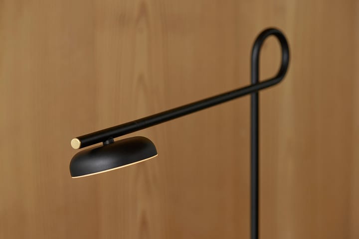 Salto vloerlamp, Zwart Northern