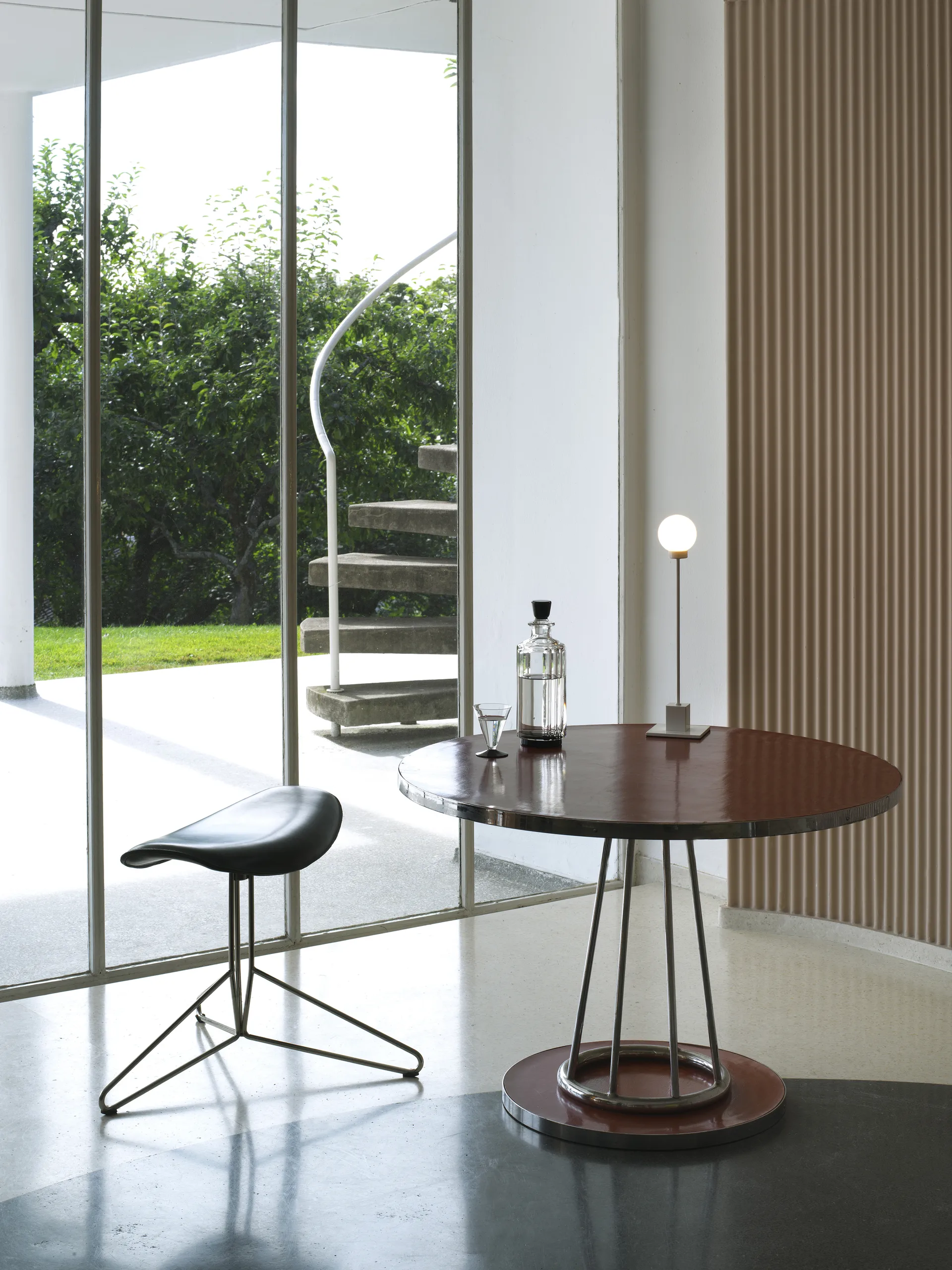 Snowball tafellamp 41 cm., Steel Northern