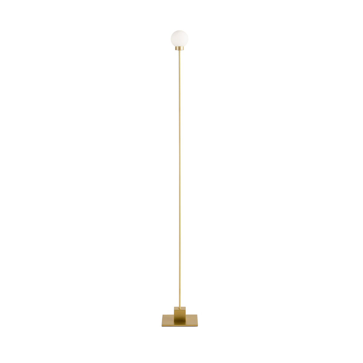 Northern Snowball vloerlamp 117 cm Brass