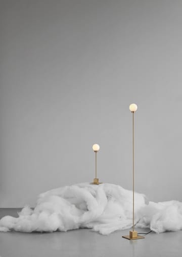 Snowball vloerlamp 117 cm - Brass - Northern