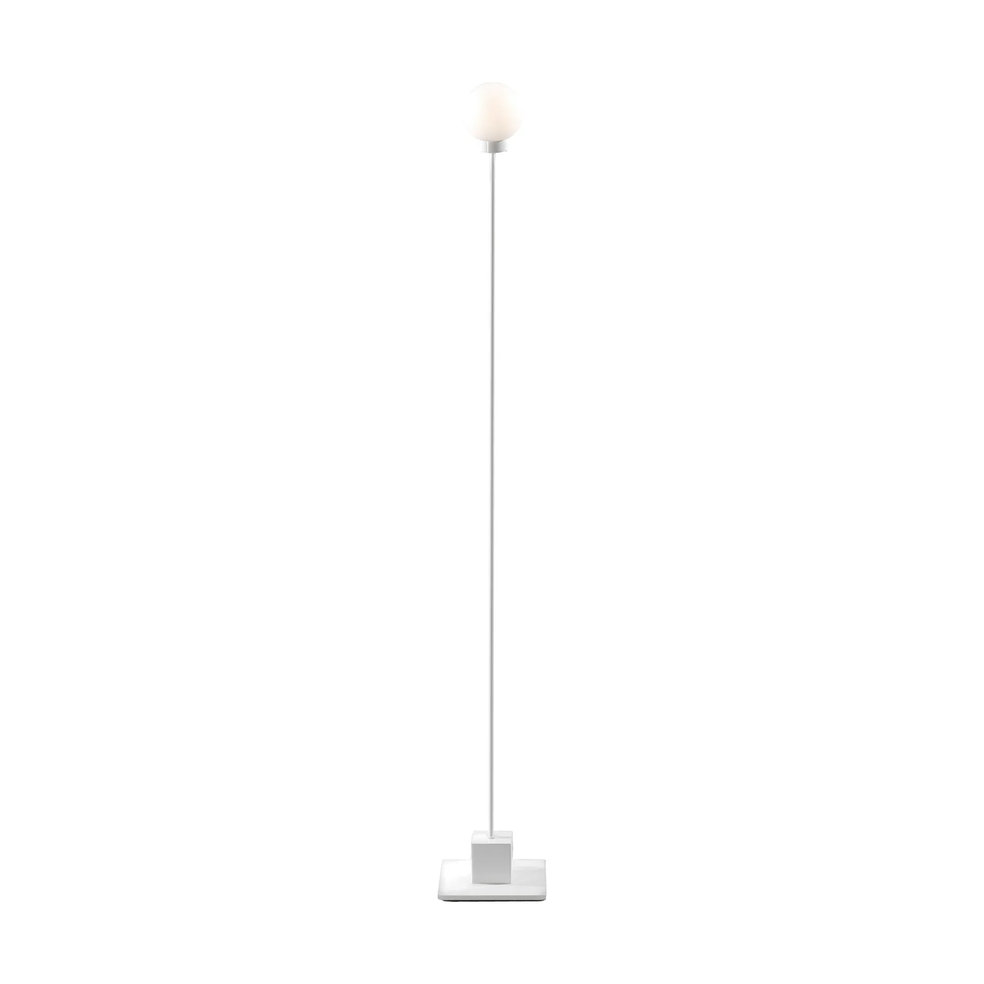 Snowball vloerlamp 117 cm, White Northern