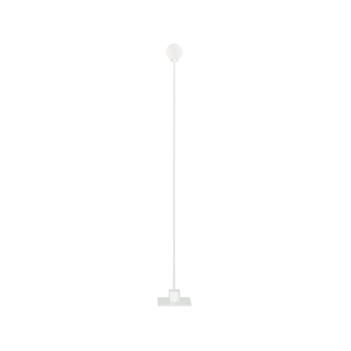 Snowball Vloerlamp - white, wit opaalglas - Northern