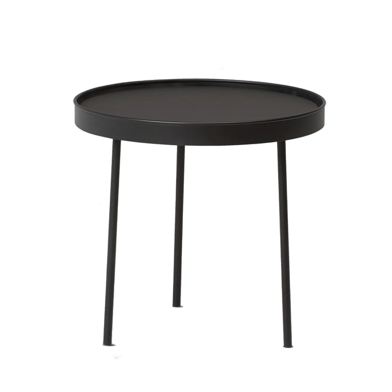Stilk salontafel zwart medium Ø44 cm H:42 cm,  Northern