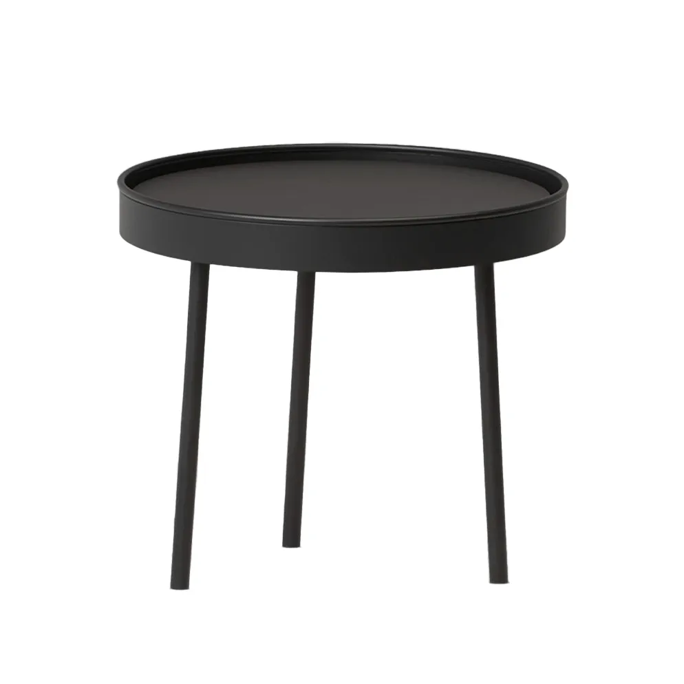 Stilk salontafel zwart small Ø34 cm H:34 cm,  Northern